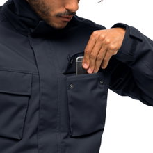 Jack Wolfskin Parka Glacier Canyon (waterproof and windproof, PFC-free) dark blue Men
